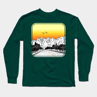 Passu Cones Karakoram Pakistan Long Sleeve T-Shirt